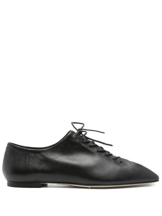 Aeyde leather oxford shoes - women - Leather - 36 - Black