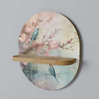 OEM Estante Ovalado Cherry Birdsong