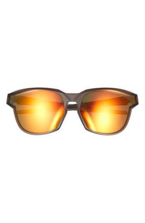 Oakley 73mm Square Sunglasses in Matte Grey Smoke Prizm Ruby at Nordstrom Rack