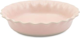 Jamie Oliver Fuente para horno Proper Pie redonda, cer&aacute;mica de gres, rosa, 28 cm