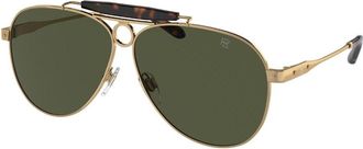 Ralph Lauren RL7078 THE COUNRTYMAN 944931 Mens Sunglasses Gold Size 61