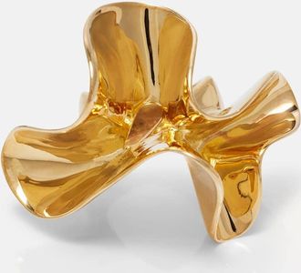 Bottega Veneta Anello Anemone in argento sterling bagnato in oro