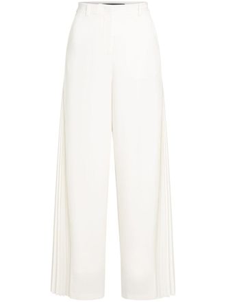 Karl Lagerfeld Karl Studio pleated trousers - White