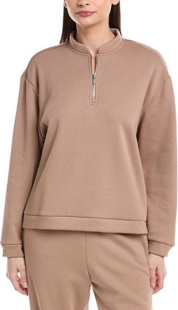 Natori Nova Cozy Brushed Knit Everywhere Zip-Up Top