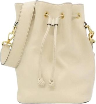Fendi Pre-owned Bucket Bags, female, Beige, Size: ONE SIZE Pre-owned Vintage Bucket Bag