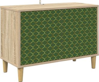 vidaXL Mueble De Tv Geleen 69 X 33 X 50 Cm Sonoma Madera De Ingenier&iacute;a Vidaxl