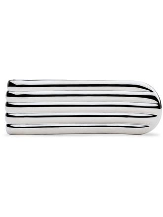 Ferragamo Geldclip met gegraveerd logo - Zilver