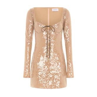 16Arlington Dames, Jurken, Beige, Maat: M Nylon