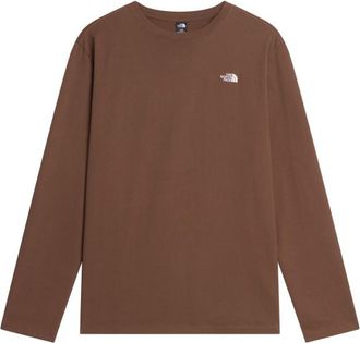 The North Face TNF Essential Simple Dome RLX L/S Longsleeve f&uuml;r Damen | braun