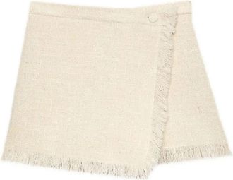 Msgm M. S.G. M. Msgm Ivory Mini Skirt