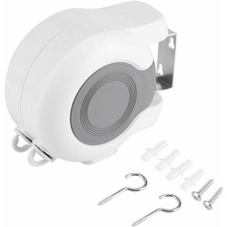 OEM Tendedero Doble, Tendedero Retr&aacute;ctil, Tendedero De Exterior De Pared Con Doble Cuerda Ajustable - Crezuo