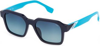 Fila SFI458 09LJ Mens Sunglasses Blue Size 52