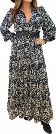 Allison New York Floral Maxi Dress In Black Floral