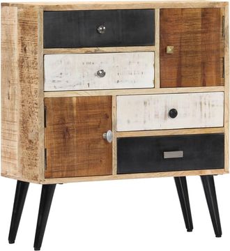vidaXL Aparador De Madera Maciza De Mango 70x30x78 Cm Vidaxl