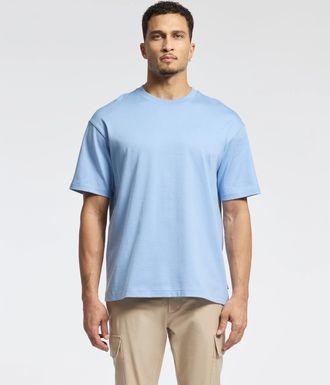 Psycho Bunny Mens Duke Oversized Tee 472 SERENITY / XS