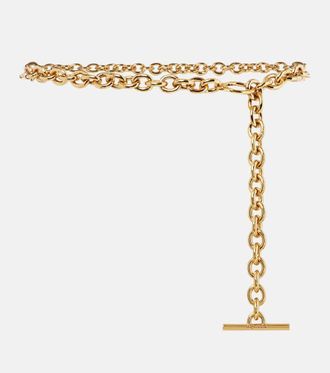 Alexander McQueen T-Bar chain belt