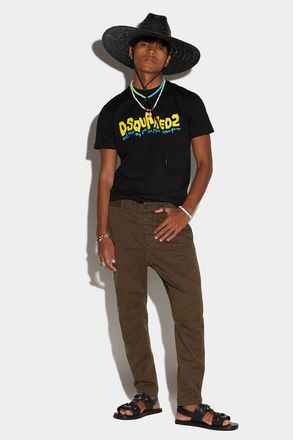 Dsquared2 MenS Ivy Green Slim-Fit Trousers, Size 40