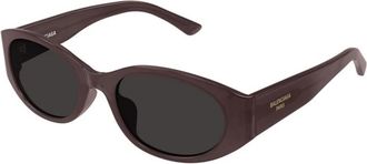 Balenciaga Authentieke stijlvolle brillen van premium kwaliteit - unisex - Zonnebrillen - Paars - 55 MM - Accessoires