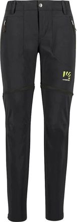 Karpos Convertible Outdoor Broek - Dames - Outdoor broeken - Zwart - XL - Polyester - Fitness