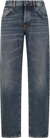 Pantaloni Torino Uomo, Jeans, Blu, W36, new