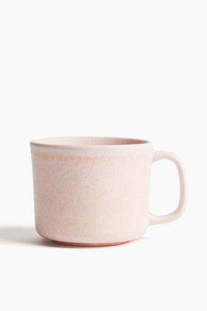 H&M Becher mit reaktiver Glasur - Pink