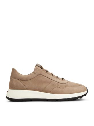 Tod's RED DOT SNEAKERS IN PASHMY SUEDE - Tods - Man