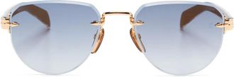 Eyewear by David Beckham Occhiali da sole Pantos - Nero