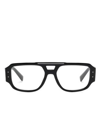 Dolce & Gabbana Eyewear DG4482 glasses - men - Acetate - 57 - Black