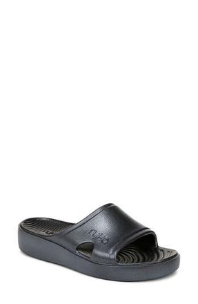 Ryk&auml; Soothe Slide Sandal in Black Pearl at Nordstrom Rack, Size 8