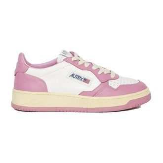 Autry Sneakers, female, Pink, Size: 8 US Medalist Bicolore Sneakers