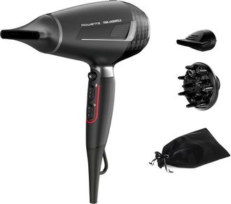 Rowenta K Pro Stylist Cv888lf0 Secador De Pelo Negro Cromo