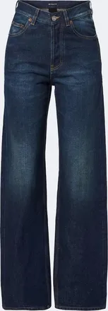 Saint Laurent Faded wide-leg jeans