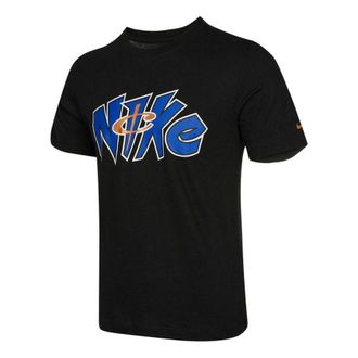 Nike Mens Nike Lil Penny Alphabet Printing Casual Sports Short Sleeve Black T-Shirt DM2444-010