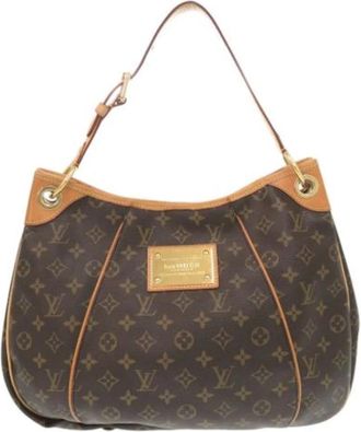 Louis Vuitton Pre-owned Vintage Canvas Schoudertas - Dames - Vintage Schoudertas - Bruin - ONE Size - Vintage