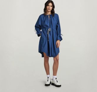 G-Star Jurk Sniper - Donkerblauw - Dames