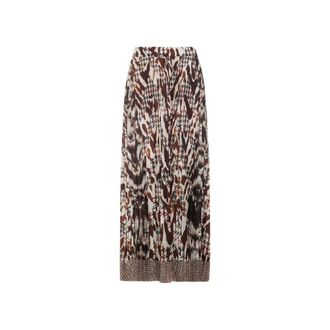 Pierre-Louis Mascia Maxi Skirts, female, Multicolor, Size: XL Ceto Pleated Skirt