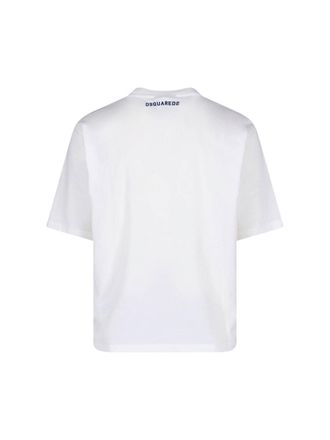 Dsquared2 Mens T-Shirts And Polos White Cotton