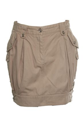 Dolce & Gabbana Dolce & Gabbana, beige rok met knopen