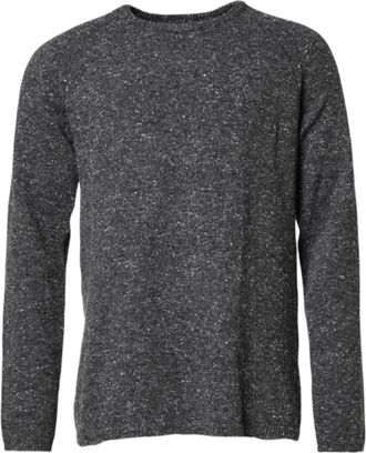Dolce & Gabbana Gray Wool Knitted Round Neck Pullover Mens Sweater