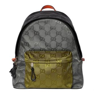 Gucci Tassen, unisex, Veelkleurig, ONE Size, Nylon, Match Medium GG Rugzak