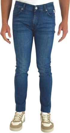 Roy Rogers Slim-fit Jeans - Heren - Slim Fit Jeans - Blauw - W30 - Katoen - Jeans
