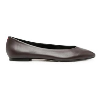 Aeyde Schoenen, Dames, Bruin, 39 1/2 EU, Leer, Ellie Nappa Leather