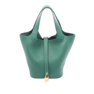 Herm&egrave;s Pre-owned Picotin Lock 18 - Dames - Vintage Tas - Groen - ONE Size - Vintage