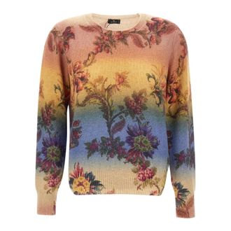 Etro Dames, Truien, Veelkleurig, Maat: 4XL Wol