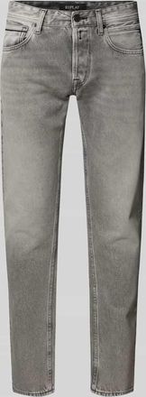 Replay Regular FitJeans im 5-Pocket-Design Modell Grover in Hellgrau, Gr&ouml;&szlig;e 33/32