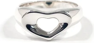 Tiffany & Co. Silver Silver 925 Band Ring (Pre-Owned)