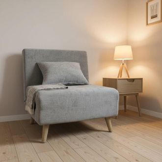Outdoor Living Joel Uno single Chair Sofa Bed - Grey