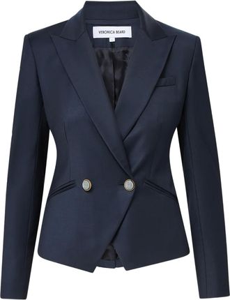 Veronica Beard Blazer doppiopetto Rickey - Blu