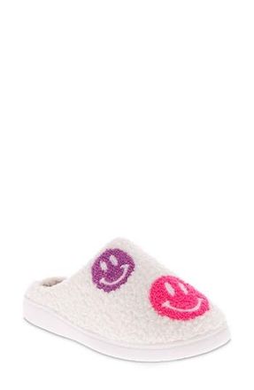 Mia Cozi Slipper in Pink Multi Smiley at Nordstrom Rack, Size 10