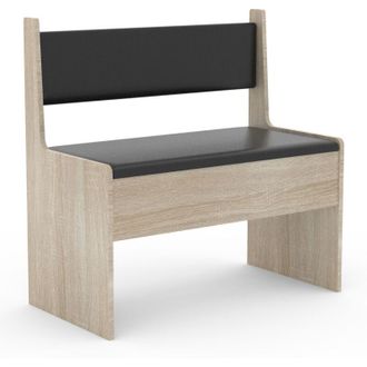 ebuy24 Ebuy24 - Panchina ad angolo in legno vcm con Esal Chest Larghezza 80 cm (Sonoma Rovere)